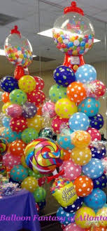 Want to create a balloon exhibition according to your event theme? 26 Candy Land Balloon Decor Ideas Balloon Decorations Candyland Party Balloons