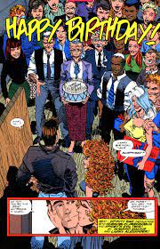 Peter parker (umpire) / date of birth Panel Of The Day 247 Splash Page Sunday Peter S Birthday Spider Man Crawlspace