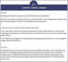 Contoh Cerpen Singkat Persahabatan Dan Pengalaman Pribadi Di 2021 Sahabat Belajar Karangan