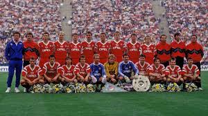 Der rekordsieger bittet zur generalprobe! Deutscher Meister 1990 Fc Bayern Munchen