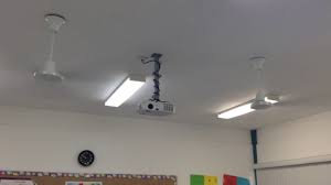 White ceiling fan is ideally suited to industrial installations of 20 ft. 56 Hampton Bay Smc Industrial Ceiling Fans A03 Youtube