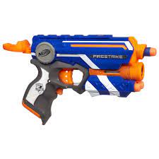 The term nerf gun is often used to describe the toy; Firestrike N Strike Elite Nerf Wiki Fandom