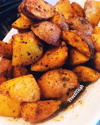 Preeti Breakfast Potatoes Organic Red Potatoes Air Fried With Olive Oil Mixed With Pink Himalayan Salt Paprika Red Potatoes Dairy Free Breakfast Potatoes