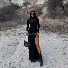 各种时尚设计中的时尚莱卡长裙-Alibaba.com