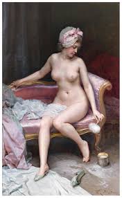 Después del baño (Desnudo de mujer) - Colección - Museo Nacional del Prado