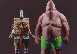 Oferta de bob esponja saco plano. Alguien Ha Decidido Crear La Version Humana De Bob Esponja Y No Podras Dormir En Anos Urbanian