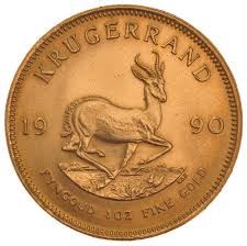 1990 1oz gold krugerrand