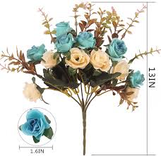 We did not find results for: Buy Moomass Artificial Flowers 4 Bunches Of Artificial Roses 48 Small Roses Plastic Silk Flower Suitable For Plant Decoration Of Family Hotel Wedding Christmas Office Table Peacock Blue Online In Indonesia B08d7b3zwm