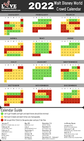 The orlando crowd calendar shows you the best days to visit each theme park. 2022 Walt Disney World Crowd Calendar Love The Mouse Travel