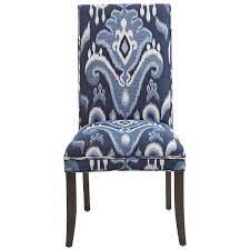angela deluxe dining chair indigo ikat chair traditional dining chairs traditional chairs
