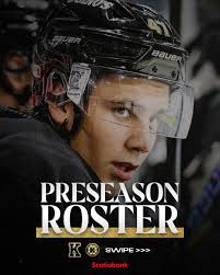 Hockey is back in KTown tomorrow. We're ready for preseason. The puck drops  at 2PM tomorrow back