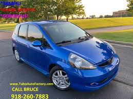 Get trim configuration info and pricing about the 2008 honda fit 5dr hb man sport, and find inventory near you. 2008 Honda Fit Sport Wagon Blue Auto Carfax Certified Gas Saver 38mpg Super Sporty Auto Factory Llc Dealership In Broken Arrow