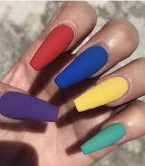 Parte de mi diversión en cuarentena, ha sido buscar nail art inspo. 2019 De Colores Lo Mas Nuevo En Unas Acrilicas 2019 Decorados