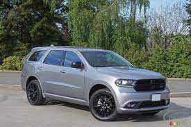 2016 Dodge Durango Sxt Awd Blacktop Road Test Car Reviews Auto123