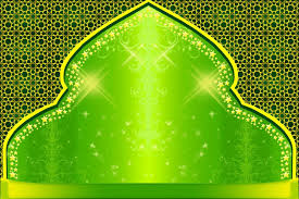 Islamic Background Pemandangan Desain Seni Islamis