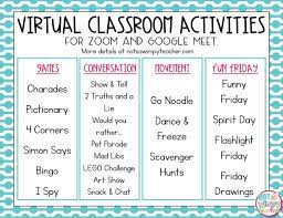 Are you a teacher wanting to make your zoom classes fun and entertaining? Distance Learning Activities For Zoom Or Google Meet Not So Wimpy Teacher