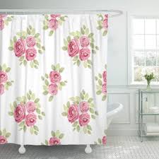 Choose your favorite shabby chic shower curtains from thousands of available designs. Home Garden Shabby Chic Shower Curtain Tropical Garden Print For Bathroom Bathroom Supplies Accessories