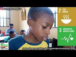 Discussing Sustainable Development Goals @ ART EXPLORERS HOLIDAY CAMP 2021 
