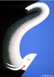 Kazumasa Nagai Exhibition Elephant Kazumasa Nagai Japanese Graphic Design Graphic Poster Poster Art