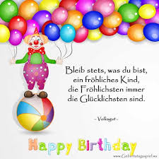 Geburtstagswünsche Für Kinder