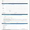 For convenience, all employees in a company can fill up a single excel form. 1