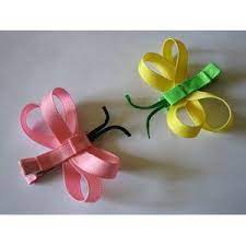 Butterfly Handmade Alligator Hair Clip Hair Clips Diy Making Hair Bows Diy Hair Accessories