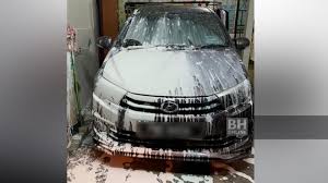 Smk sungai kob 1 km. Kereta Timbalan Pendakwa Raya Disimbah Cat
