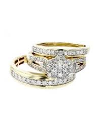 Shop with afterpay on eligible items. Trio Wedding Sets His Hers Engagement Rings Midwest Jewellry