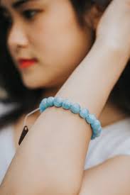 Vòng Tay Đá Aquamarine Ngọc Xanh Biển tự nhiên