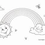 Ausmalbilder Regenbogen Kostenlos Drucken Und Ausmalen