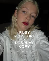 SHOP Ruby Redstone's vintage edit for Display Copy. Fashion historian and  writer Ruby Redstone's fashion references are as eclectic as Ruby herself,  drawing from a wide array of historical influences and runway