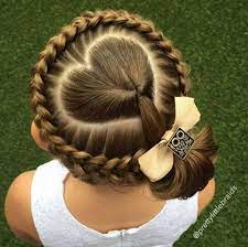Ok Probably The Cutest Hardest Hairstyle To Do Hair Styles Valentine S Day Hairstyles Hairstyle