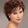 Medium curly hairstyles for women over 60. 3