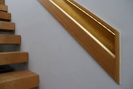 John Morris Architects Nottingham Oak Handrail Wood Staircase Handrail