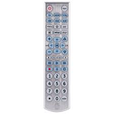 Ge 6 Device Universal Remote Control Backlit Silver 33712 Walmart Com Walmart Com