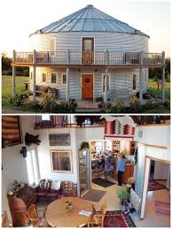 A Home In A Grain Bin With Images House Layouts Grain Bin House Silo House