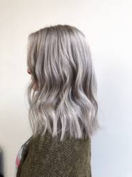 Here the balayage highlights are applied with a light blonde shade this is a perfect example of how balayage can differ from an ombre style. Icy Blonde Hair Care Routine Tips Dom Bagnoche
