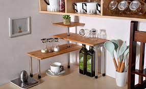 We did not find results for: Amazon Com Ollieroo 3 Tier Corner Shelf Bamboo Countertop Organizer Bookshelf Display Shelves Space Saving Rack For Living Room Kitchen Office With Hooks Kitchen Dining