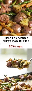 Kielbasa Veggie Sheet Pan Dinner Recipe Sheet Pan Cooking Sheet Pan Dinners Pork Recipes