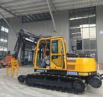 Excavadora Hi Rail Para Regulador De Lastre Ferroviario ...