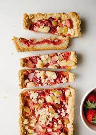 Berry Rhubarb Tart Wood Spoon Recipe Rhubarb Tart Dessert Recipes Rhubarb