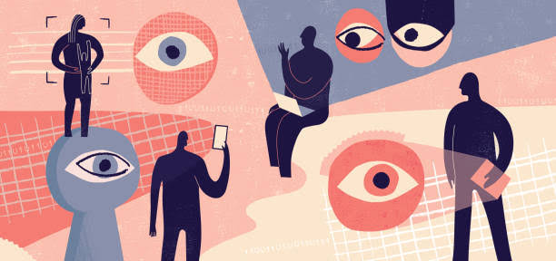 A digital graphic representing the intersection of social media and public safety concerns.
