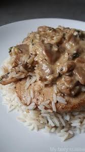Escalopes De Poulet A La Creme Champignons Et Comte Escalope De Poulet Recette Escalope De Dinde Recette Escalope De Poulet