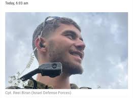 🔻🔥 AW SHUCKS❗️Cue world's smallest violin 👉🎻..... I.O.F. confirms the  death of Golani unit commander in Southern Gaza.