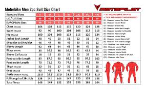 Size Charts Motopilot