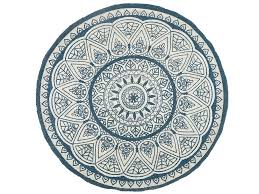 Tapis rond 120 cm tapis rond esprit vintage en jute naturel creative light mode tapis rond en noir et blanc salon table tapis rond noir et blanc de style ethnique nordique salon tapis rond etnik d 120 cm blanc ac deco tapis rond 120 cm blanc au meilleur prix leroy merlin achat tapis salon et chambre pas cher retrait gratuit ou. Tapis Rond Bleu 120 Cm Anadere Beliani Fr