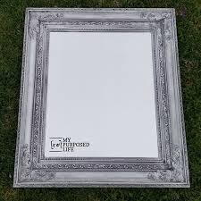 Black And Gold Mirror Frame Woohoo I Did A Quick And Easy Makeover On A Black And Gold Mirror Frame That Was Thrown Out I Love The Ne Gold Framed Mirror Mirror Frames Mirror