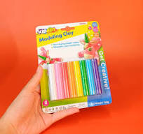 Clay (Kid Art) Modeling Clay 8 Colors Glitter T108GL