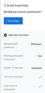 Upon an attempt to join, they are greeted with a you can't join this video call message and are asked to return to home screen. Layanan Google Meet Premium Berbayar Mulai 1 Oktober Gratis Hanya 1 Jam Teknologi Bisnis Com