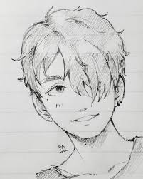 How To Draw A Cute Anime Boy Yahoo Image Search Results In 2020 Anime Drawings Sketches Drawing Sketches Sketches